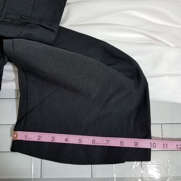 Black A. Byer Jr Trousers Size 9 - Picture 10 of 10